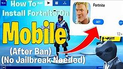 How To Download Fortnite Mobile On IOS After App Store Ban! (NO JAILBREAK REQUIRED!!)