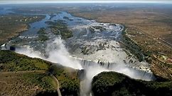 The Zambezi is an African river with the most beautiful waterfall.