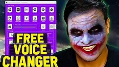 Free Voice Changer For PC [2022]