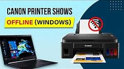Fix 'Canon Printer Shows Offline' Issue on Windows Device