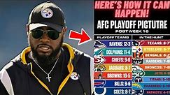 EVERY Possible WAY Steelers CAN Make the PLAYOFFS Explained!!! (Pittsburgh Steelers News)