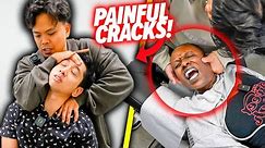 THE **MOST PAINFUL** BACK CRACKS! (COMPILATION) 😱 | Chiropractic Adjustment Shorts| Dr Tubio