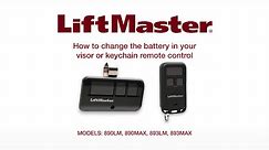 How to Change the Battery in Your LiftMaster Remote Control