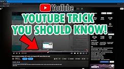 YouTube Hack 101: The Trick They Don't Tell You About!