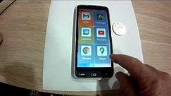 IQU Smart Phone SmartEasy Q50 A phone for seniors or sight impared!