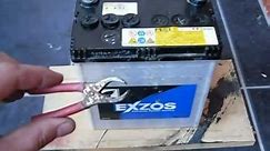 How to charge a car Battery