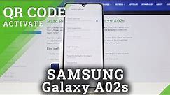 How to Activate QR Scanner in SAMSUNG Galaxy A02s – QR Codes Scanning