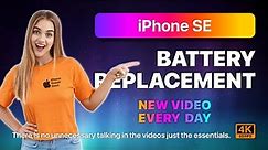 iPhone SE battery replacement | Battery repair guide | How to change iPhone battery