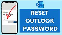 How To Reset Outlook Password (2023) | Recover Hotmail Account