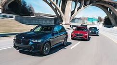 Tested: 2022 BMW X3 M40i vs. Genesis GV70 3.5T Sport vs. Lexus RX350 F Sport