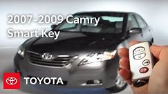 2007 - 2009 Camry How-To: Smart Key - Program Door Unlocking | Toyota