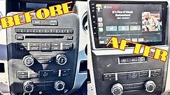 How To Remove The Factory Radio 2009-2013 Ford F 150