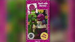 Rock with Barney (1991) - 1993 VHS