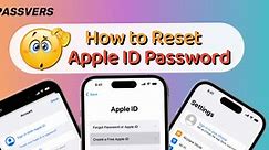 How to Reset Apple ID Password If You Forgot It [5 Ways] - Passvers