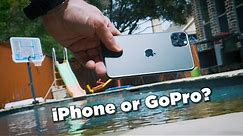 Shooting UNDERWATER with an iPhone?