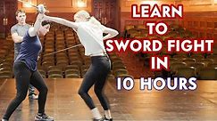 Mastering Basic Sword Fighting in 10 Hours | Vanity Fair