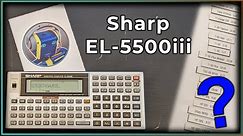 Sharp EL-5500iii Scientific Computer from 1986
