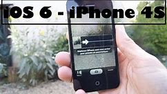 iOS 6 - iPhone 4S - Test Complet en Français [37min]