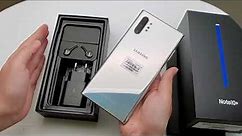 Samsung Galaxy Note 10 Plus N975U1 Note10+ N975U 256GB ROM 12GB Unboxing and full Specs| 200MP