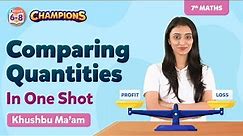 Comparing Quantities Class 7 Maths Chapter 8 in One Shot | BYJU'S - Class 7