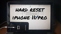 iPhone 11/pro hard reset (remove password) how to hard reset iPhone 11/pro max, XR, XS/ Max, x