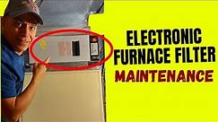 How to Clean an Electronic Air Cleaner Filter | Furnace Efficiency