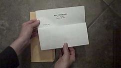 Folding a Letter