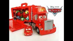 Disney Pixar Cars Mack Truck Carry Case Playcase Cars Exclusive - Unboxing and Review