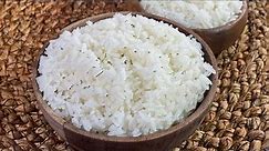 HOW TO COOK PERFECT RICE EVERY TIME