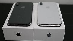 iphone x unboxing - Silver & Space Grey