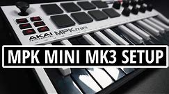 AKAI MPK MINI MK3 Complete Setup - Registration, Software Download, and Installation Walk Through