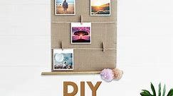 DIY Photo Hanger | DIY Wall Hanger | Wall Decor Ideas