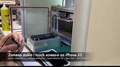 Zamena stakla i touch screen a za iPhone XS