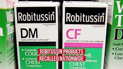 Robitussin Products Recalled Nationwide - video Dailymotion