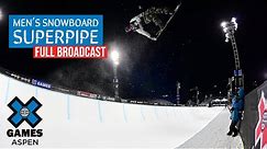 Monster Energy Men’s Snowboard SuperPipe: FULL BROADCAST | X Games Aspen 2021