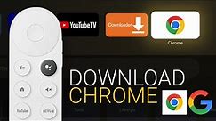 Install Google Chrome Browser to Chromecast with Google TV (CCWGTV)