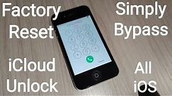 how to Unlock iCloud locked Disable Apple ID iPhone 4,4s,5,5s,5c,SE No Password SimCard Success