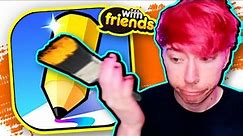 DRAW SOMETHING with FRIENDS (iPhone Gameplay)
