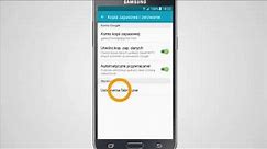Samsung Galaxy J5 - Resetowanie telefonu do ustawień fabrycznych