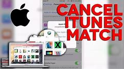 How to cancel your iTunes Match subscription