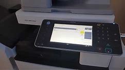 Printing From USB Ricoh MP C3002 Range