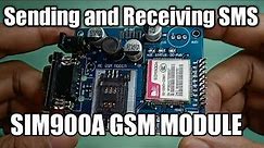 SIM900A GSM Module and Arduino: Sending and Receiving SMS Using AT Commands