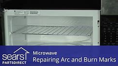 How to Repair Microwave Arc and Burn Marks-Touch Up Paint