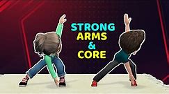 STRONG ARMS & CORE: UPPER BODY AND BELLY EXERCISES FOR KIDS