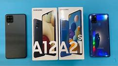 Samsung Galaxy A12 vs Samsung Galaxy A21s
