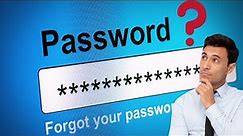 How to recover forgotten password for any app and website