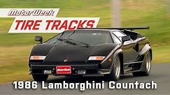 1986 Lamborghini Countach 5000 QV | MotorWeek Tire Tracks