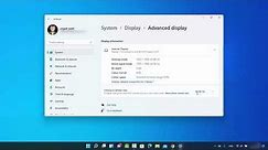 How to Check the Hertz of a Monitor on Windows 11