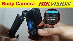 Connect Hikvision Body Camera to IVMS Mobile