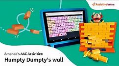 Use Proloquo2Go to play a Humpty Dumpty game